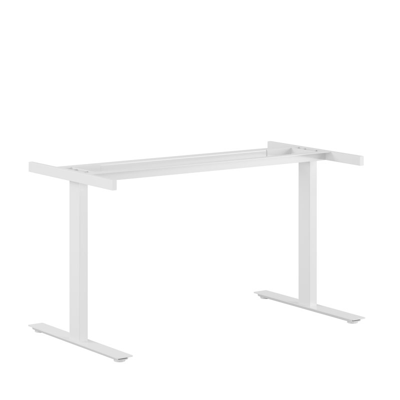124cm_White-frame Tellus stativ med fasta ben i T-form - Small - Bild 1